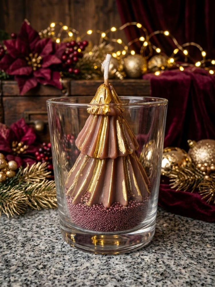 Bougie sapin