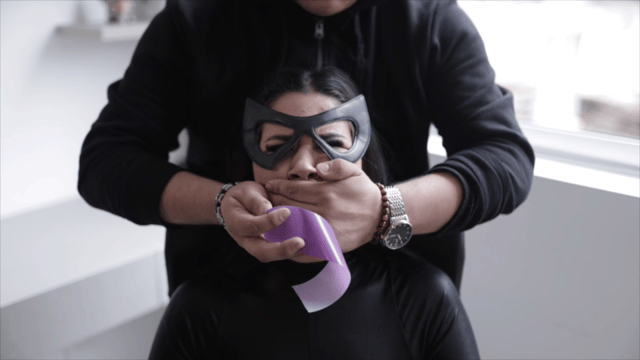 Emily Rose in Bad Girls in Bondage: The Burglar Got Bound & Gagged