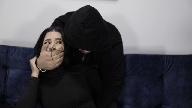 Emily Rose in Bondage Vignettes: Roped & OTM Gagged Damsel