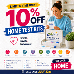 Home Test Kit Sale Banner