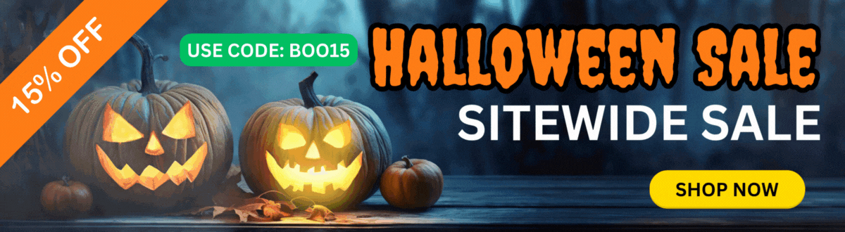 2025 Halloween Sale Banner