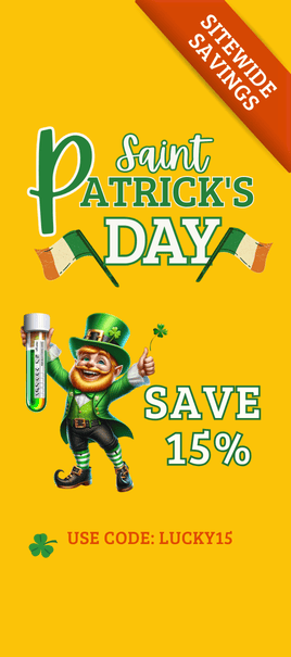 St. Patrick's Day Sale Banner
