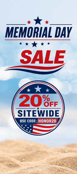 Memorial Day Sale Banner