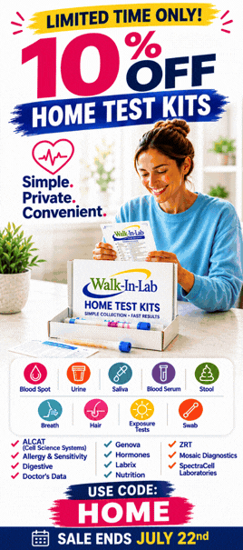 Home Test Kit Sale Banner