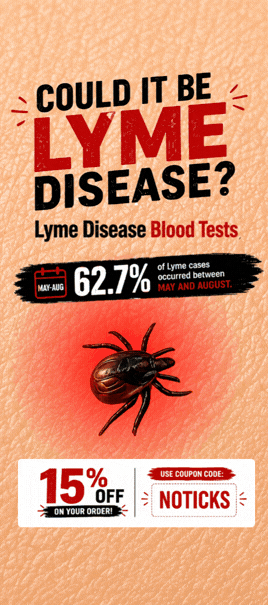 Lyme Disease Test Sale Banner