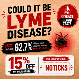 Lyme Disease Test Sale Banner