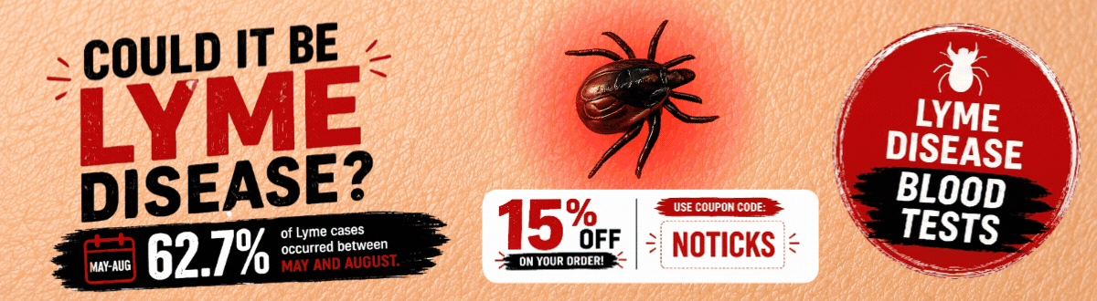 Lyme Disease Test Sale Banner