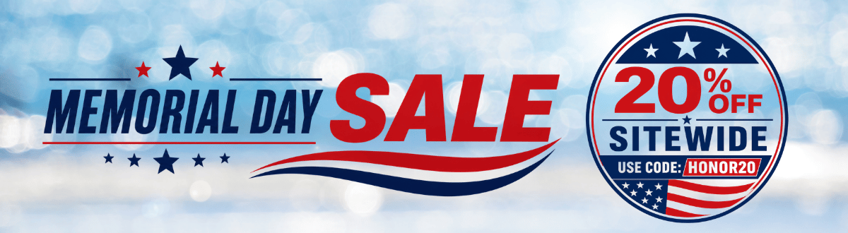 Memorial Day Sale Banner
