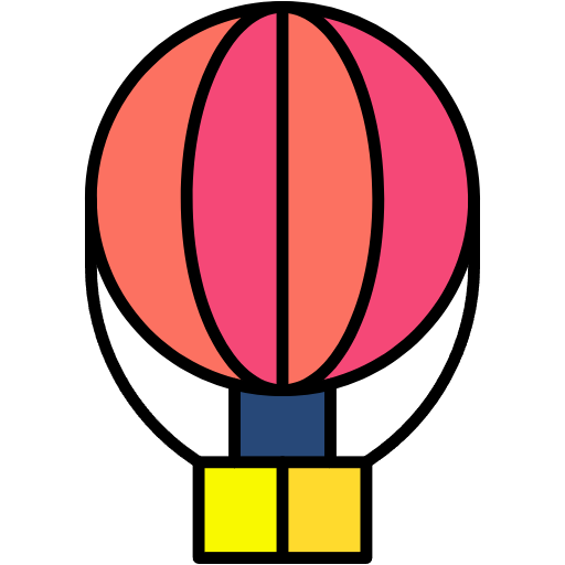 Free balloon icon Lineal Color style - Carnival pack