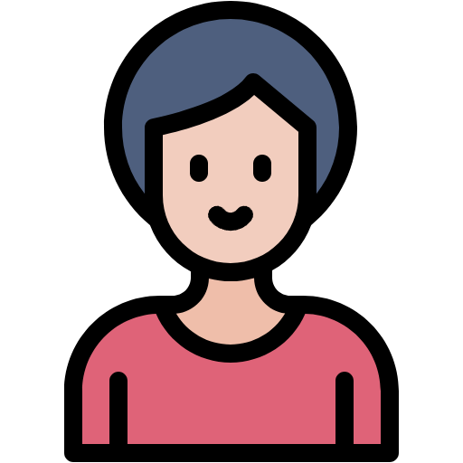Free Woman icon Lineal Color style