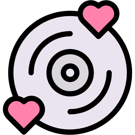 Free Love Song icon Lineal Color style