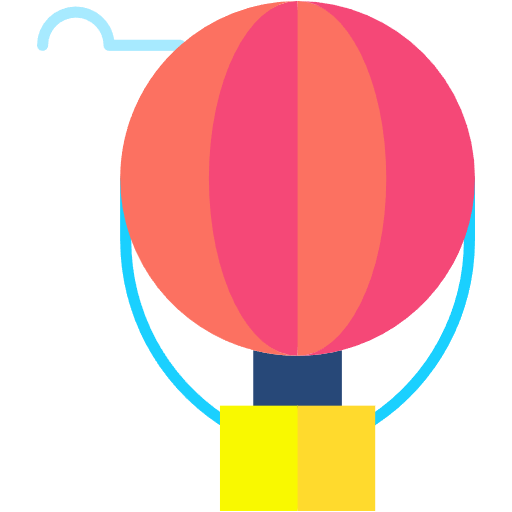 Free balloon icon Flat style