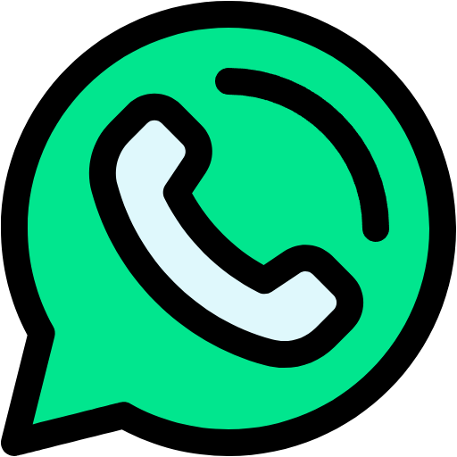 Free Whatsapp icon lineal-color style