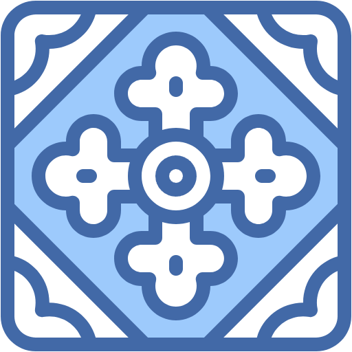 Free Tile icon Two Color style