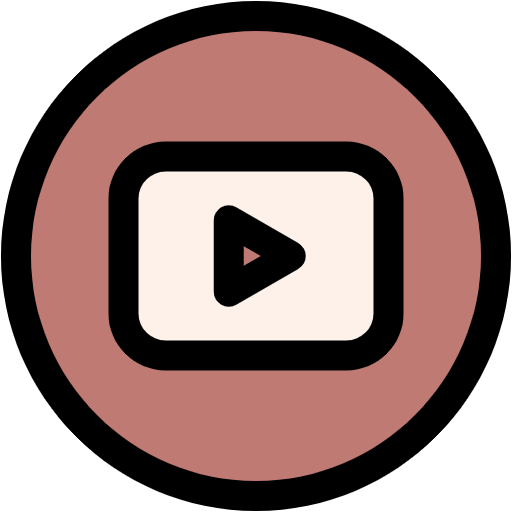 Free Youtube icon Lineal Color style