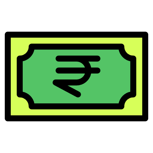 Free indian rupee icon undefined style