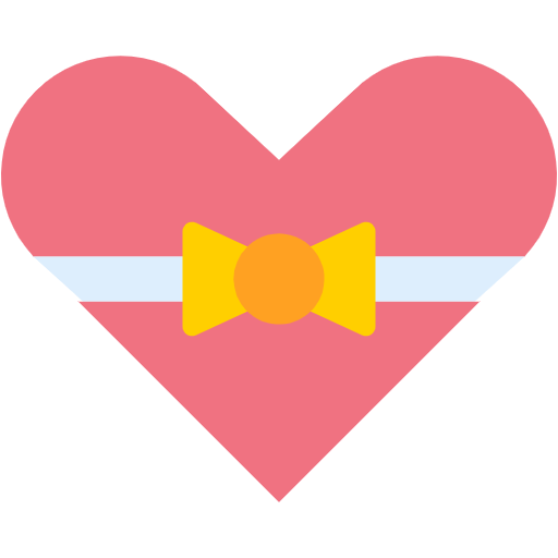 Free Heart icon Flat style