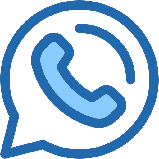 Free Whatsapp icon two-color style