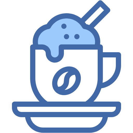 Free Cappuccino icon Two Color style - Beverages pack
