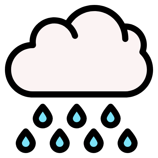 Free rain icon Lineal Color style