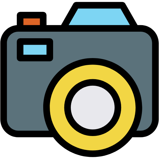Free camera icon Lineal Color style