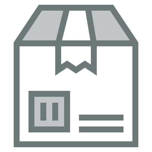 Free box icon Two Color style