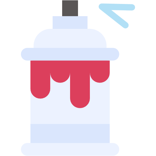 Free Spray icon Flat style