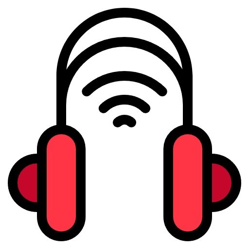 Free Headphone icon Lineal Color style