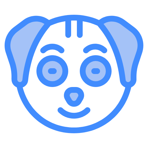 Free Happy icon two-color style