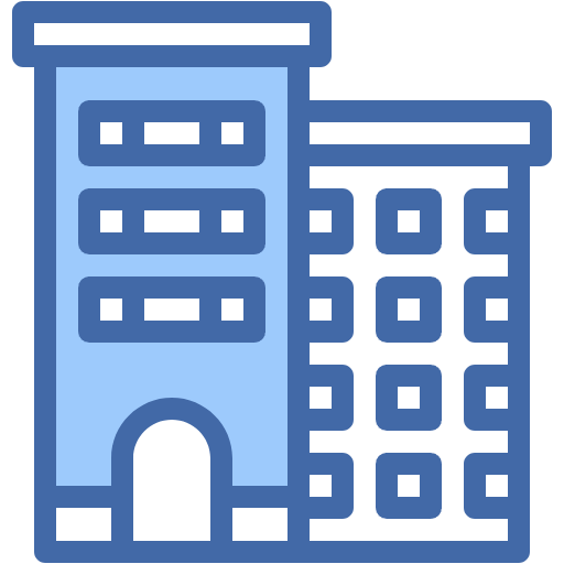 Free Cityscape icon two-color style