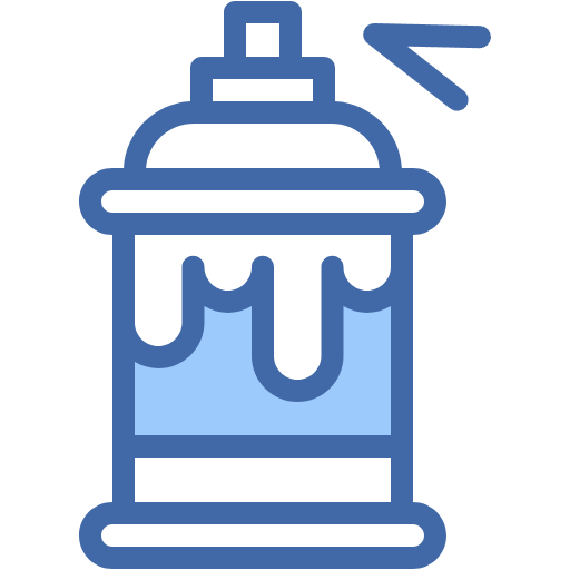 Free Spray icon two-color style