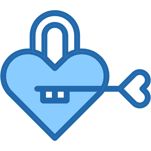 Free Padlock icon Two Color style