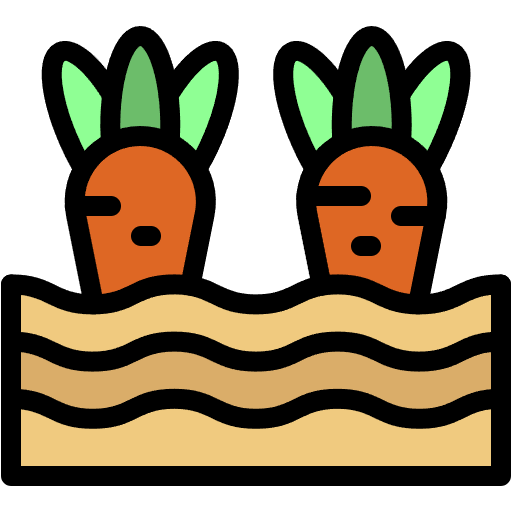 Free Carrots icon Lineal Color style