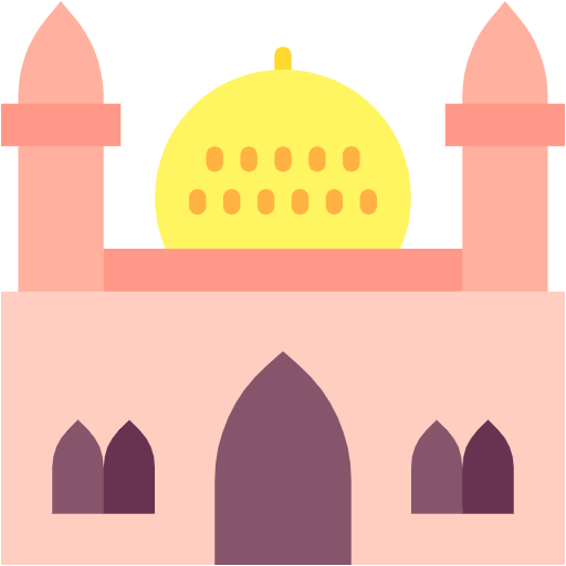 Free Mosque icon Flat style