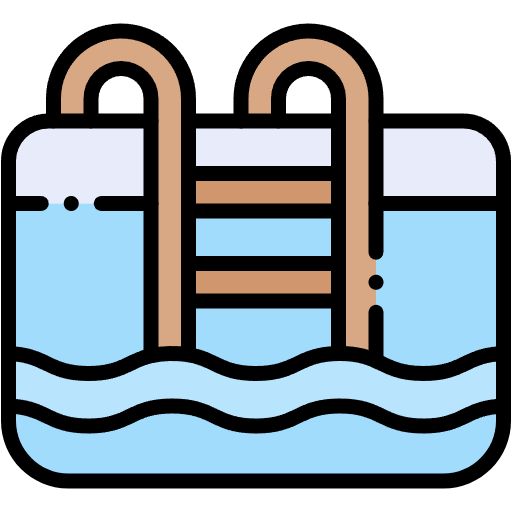 Free Swimming Pool icon Lineal Color style