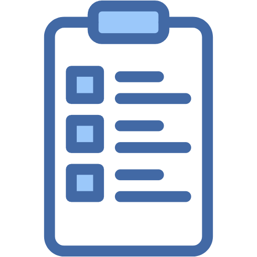 Free Clipboard icon two-color style
