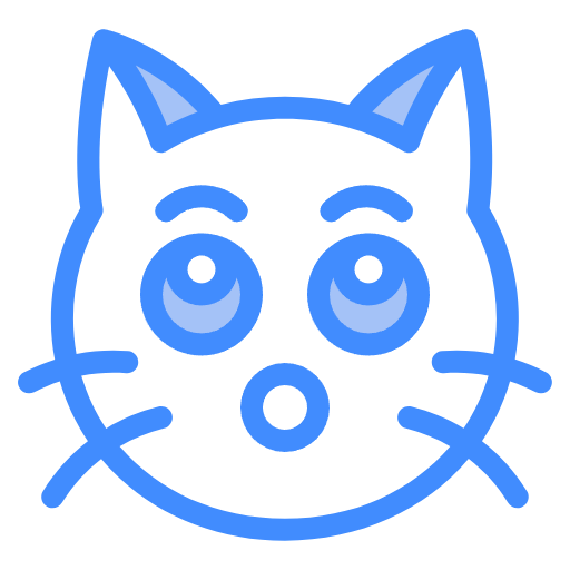 Free Surprised icon two-color style