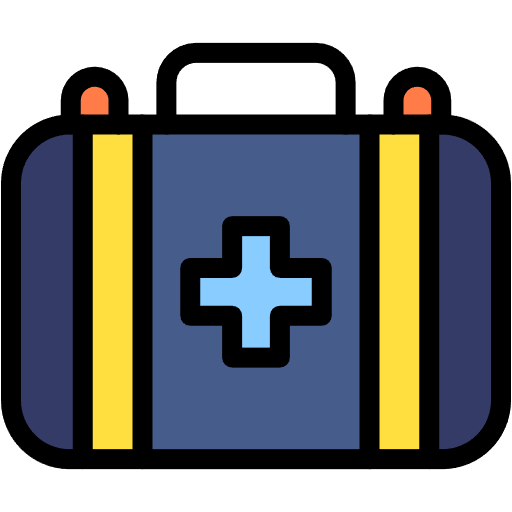 Free first aid icon lineal-color style