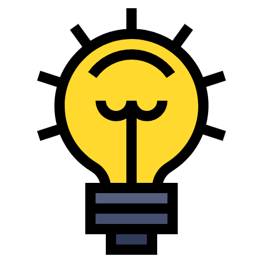 Free bulb icon lineal-color style