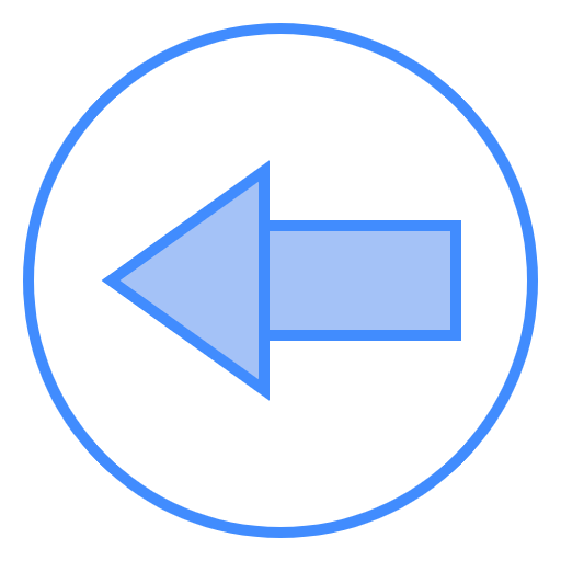 Free Left icon two-color style