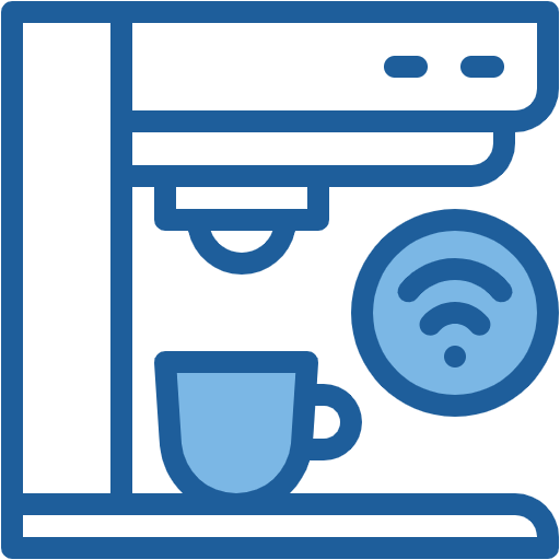 Free Coffee Maker icon two-color style