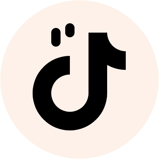 Free TikTok icon Flat style