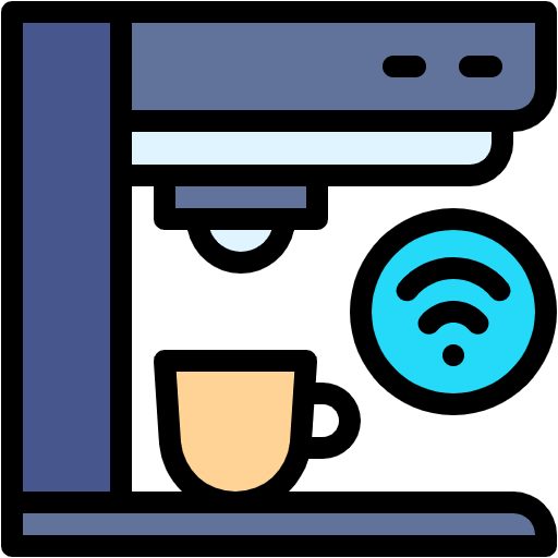Free Coffee Maker icon Lineal Color style