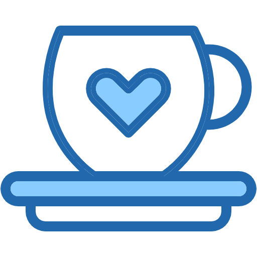 Free Coffee Cup icon two-color style