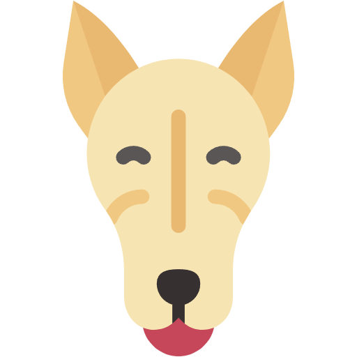 Free Greyhound icon flat style