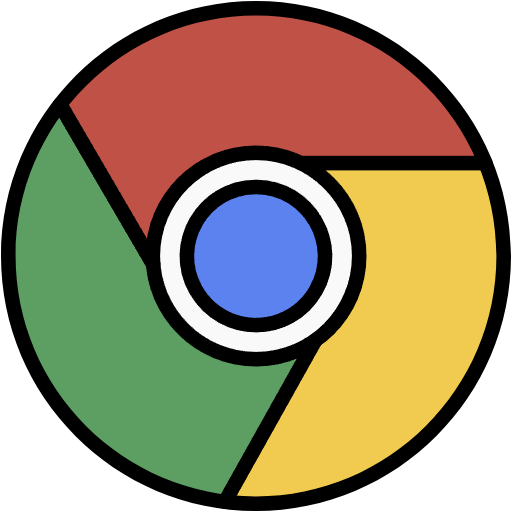 Free chrome icon lineal-color style