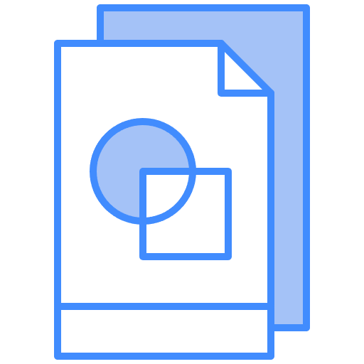 Free Blueprint icon two-color style