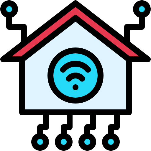 Free Smart Home icon Lineal Color style