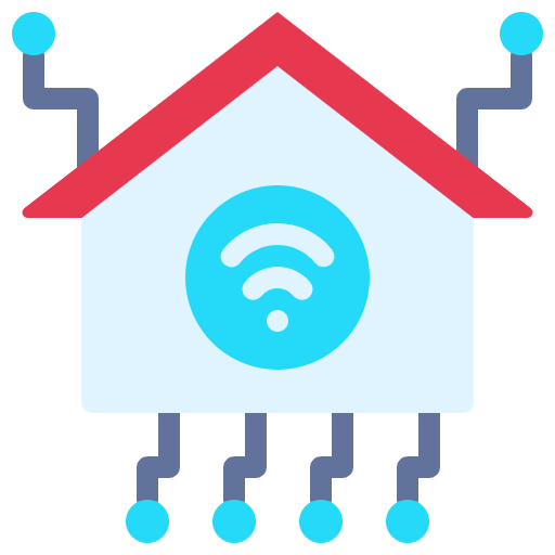 Free Smart Home icon flat style