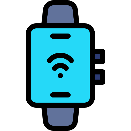 Free Smart Watch icon Lineal Color style